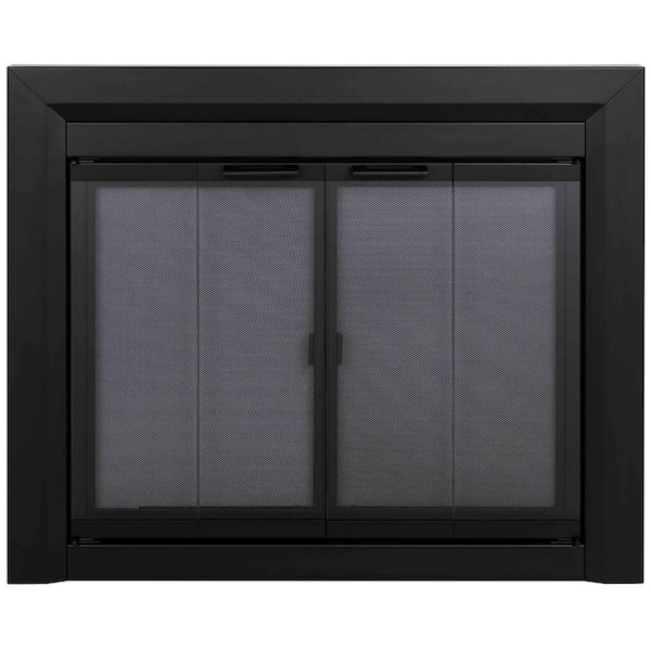 Pleasant Hearth Clairmont Medium Glass Fireplace Doors