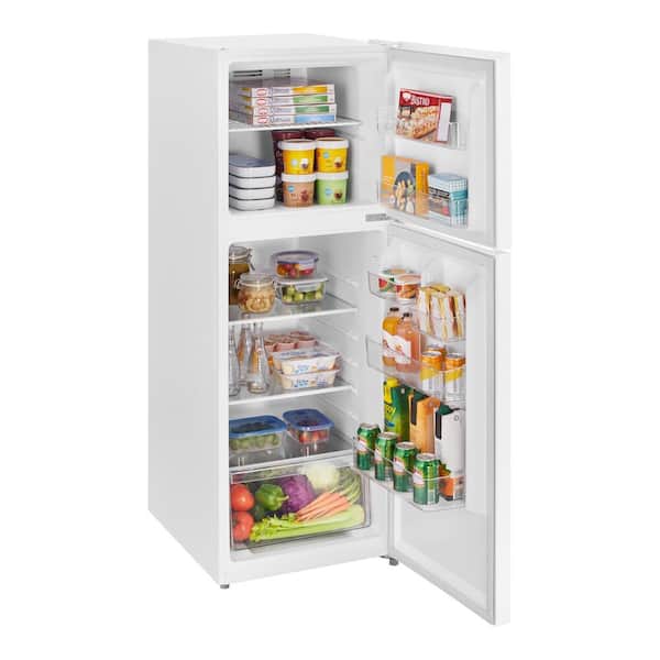 10.1 cu. ft. Top Freezer Refrigerator in White Garage Ready, Energy Star Certified