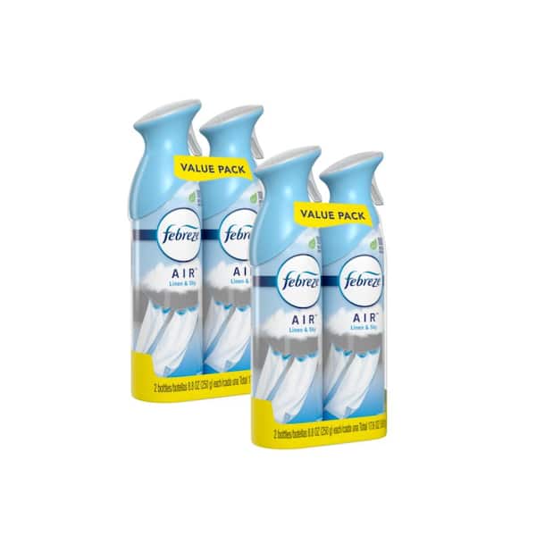 Febreze Odor Eliminating 8.8 oz. Mediterranean Lavender Scent Air Freshener  Spray (2-Count) 003700077490 - The Home Depot