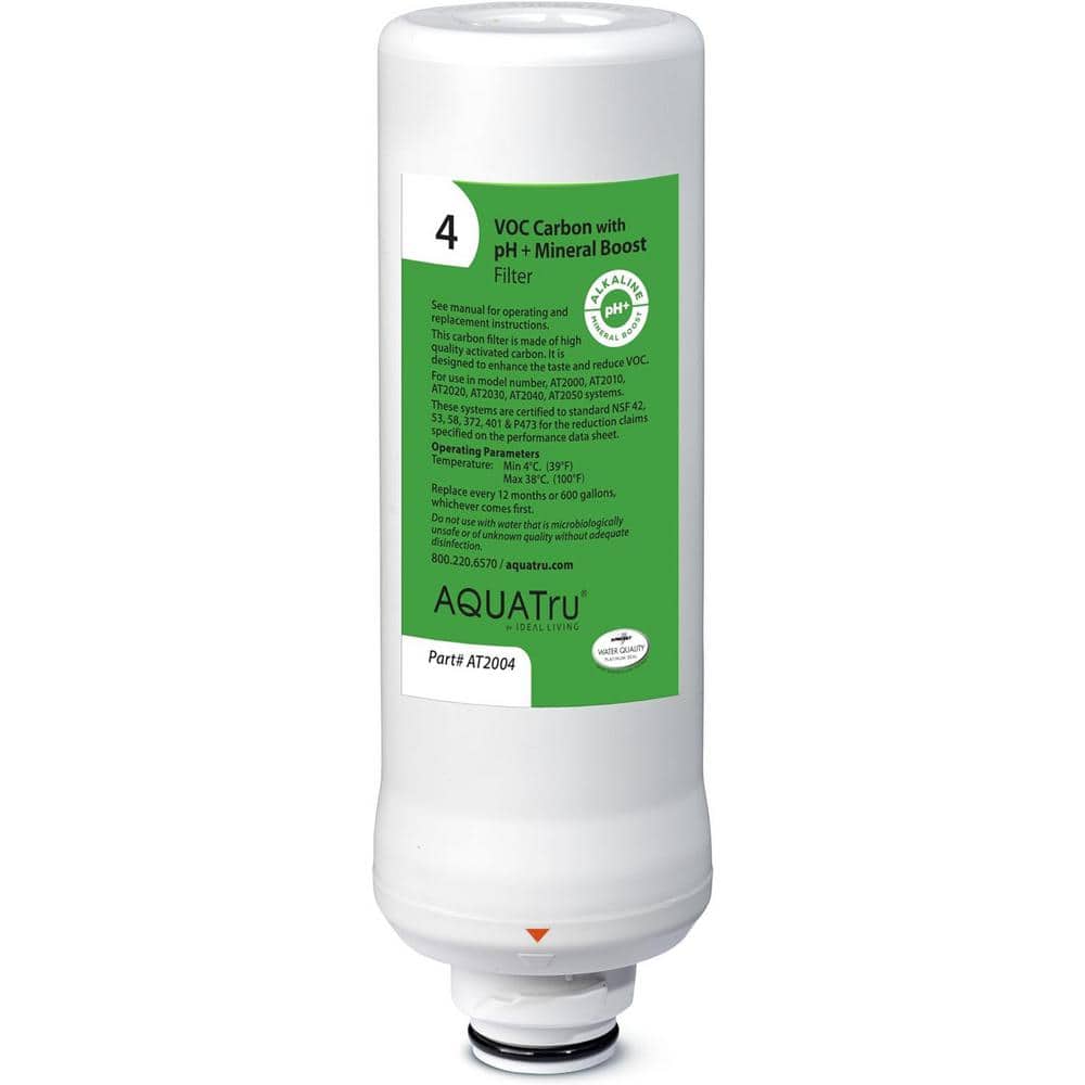 Replacement VOC Filter with ph+ Mineral Boost Stage 4 for Classic, Connect 