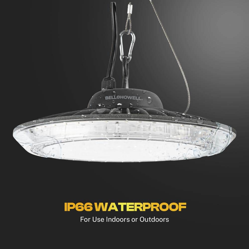 Bell & Howell Highburst 6.6 in. White LED Shop Light