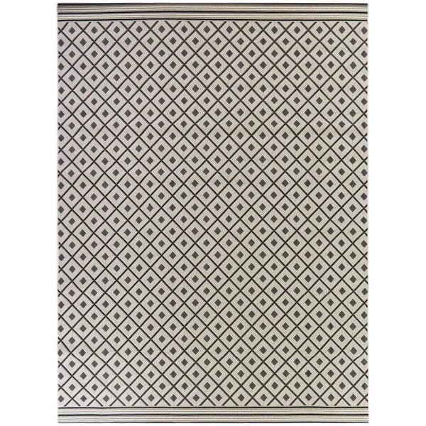 Abeyta Charcoal 5 ft. x 7 ft. Area Rug