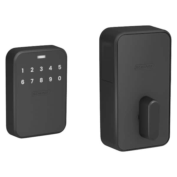Sense Pro Smart Deadbolt in Matte Black