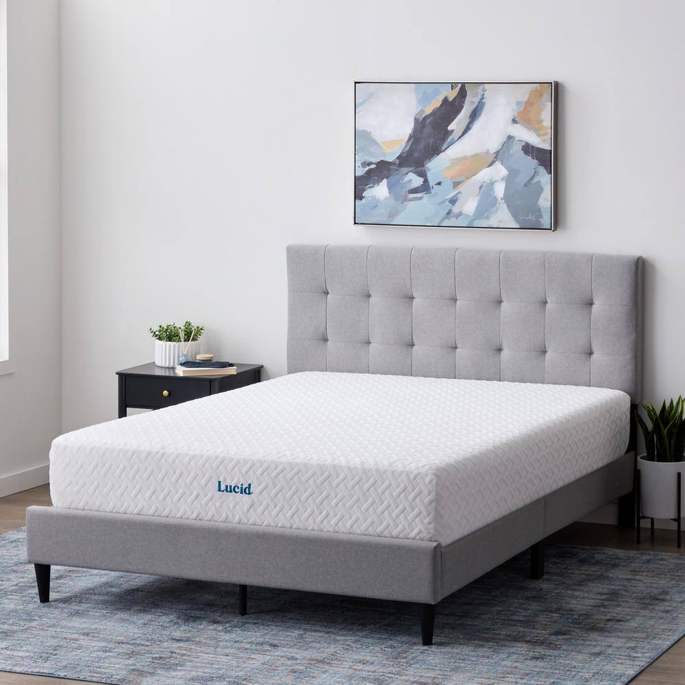 10in. Plush Gel Memory Foam Tight Top Twin Mattress - thumbnail 4