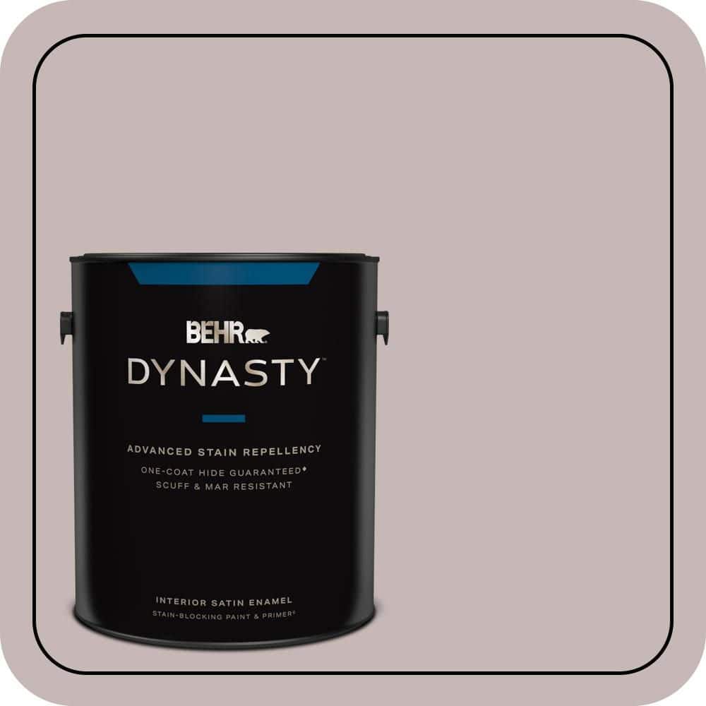 1 gal. Home Decorators Collection #HDC-CL-25G Georgian Pink Satin Enamel Interior Stain-Blocking Paint and Primer price history on PriceWatchPro