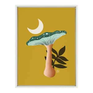 "Sylvie Wintertide Moonrise" by Erika Wynn 1-Piece Framed Canvas Food Art Print 24.00 in. x 18.00 in.