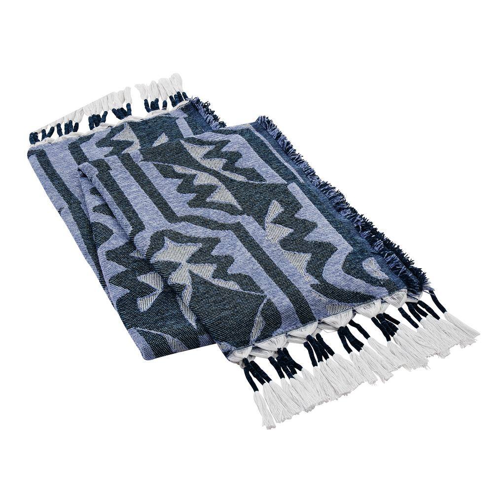 Jungalow Profil Black Throw, 50'X60"