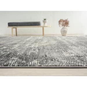 Granite Gray 9 ft. 6 in. x 13 ft. Area Rug