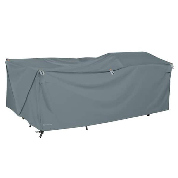 Classic Accessories Storigami 100 in. L x 70 in. W x 35 in. H Monument Grey Easy Fold General Purpose Patio Furniture Cover