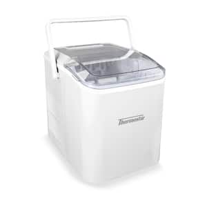 VIVOHOME Electric 26lbs/day Portable Ice Cube Maker with Visible Window in  White wal-VH559US-WH - The Home Depot