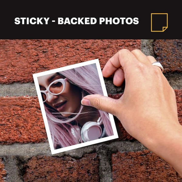 Kodak Step Instant Photo Printer Prints 2x3” Sticky-back Photos