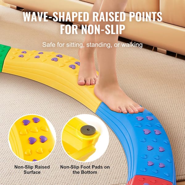 VEVOR Balance Beam Stepping Stones, 8 PCS Toddler Balance VEVOR Balance Beam Stepping Stones, 8 PCS Toddler Balance