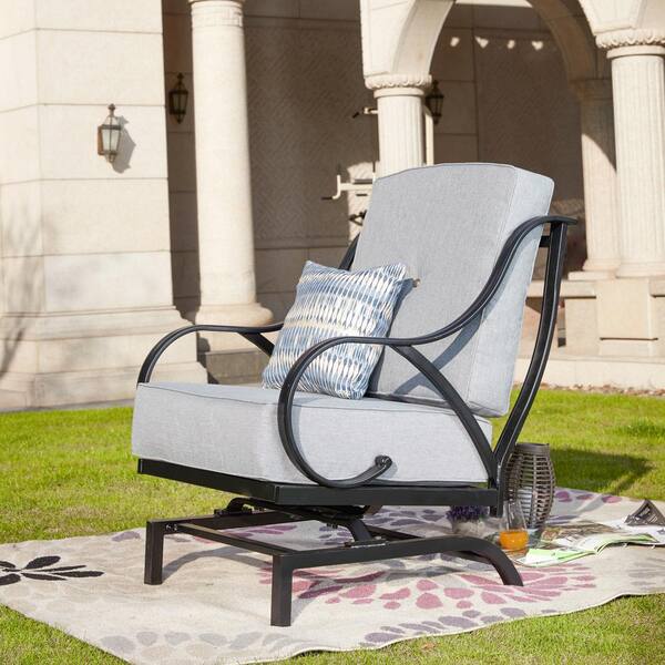 reid outdoor rocking motion patio chair with cushions