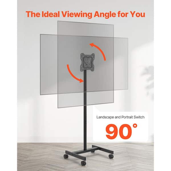 My Wall HL18L Monitor Desk Mount Black Swivelling Tiltable