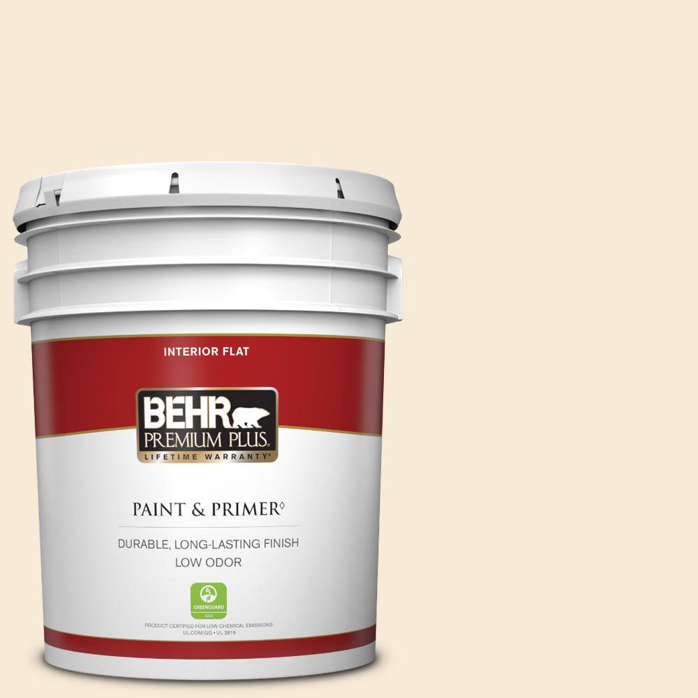 Reviews for BEHR PREMIUM PLUS 5 gal. ECC132 Quiet Shore Flat Low