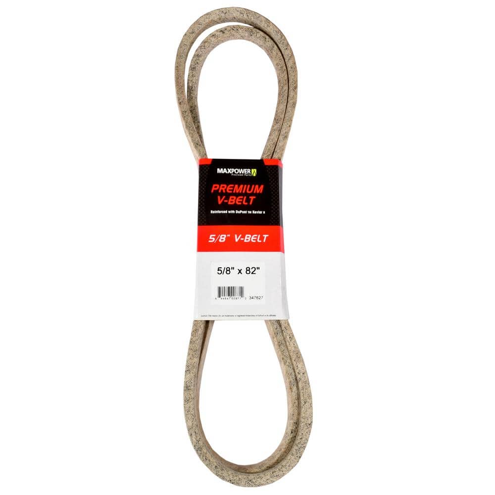 MaxPower 5/8 in. x 82 in. Premium V-Belt 347627 - The Home Depot