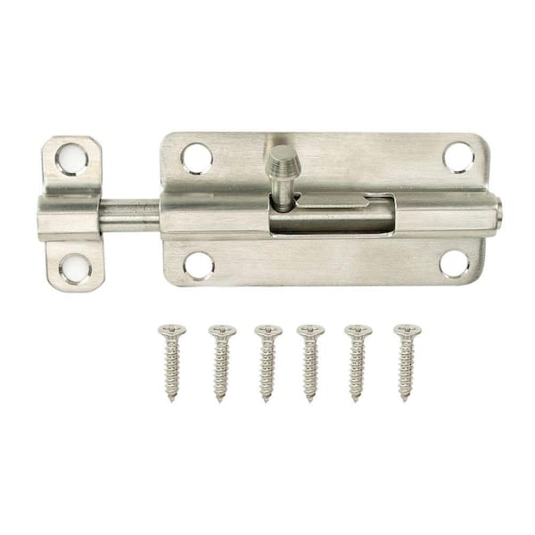4 in. Stainless Steel Barrel Bolt