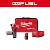 Milwaukee M12 FUEL SURGE 12V Lithium-Ion Brushless Cordless 1/4 in. Hex Impact Driver Compact Kit w/Two 2.0Ah Batteries, Bag 2551-22