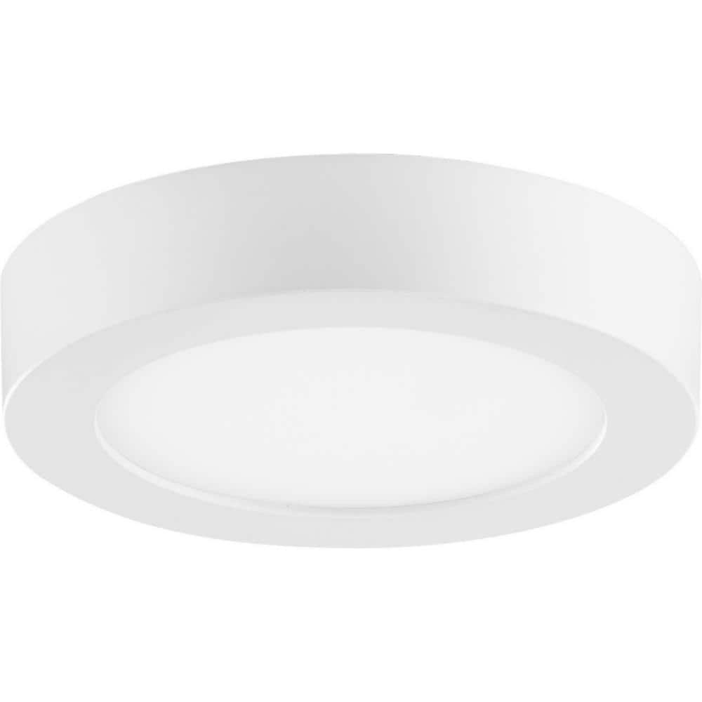 White 5" Round LED Flush Mount Ceiling Light