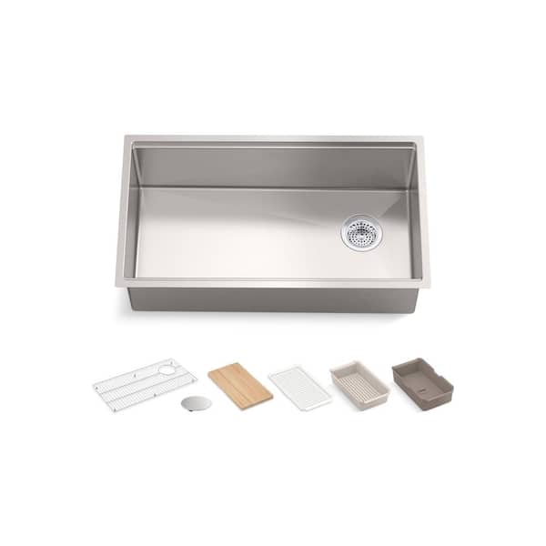 KOHLER Strive 32 in. Undermount Single-Bowl Kitchen Sink
