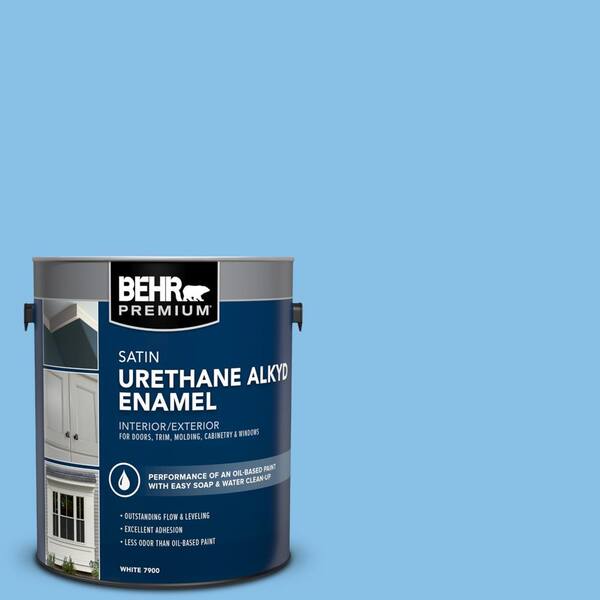 1 gal. #P510-3 Rhodes Urethane Alkyd Satin Enamel Interior/Exterior Paint
