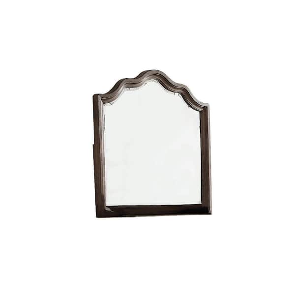 Unbranded 40 in. x 40 in. Classic Retro Irregular Framed Novelty Decorative Mirror
