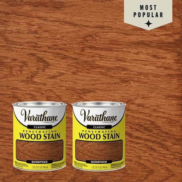 Varathane 1-qt. Gunstock Classic Wood Interior Stain (2-Pack)