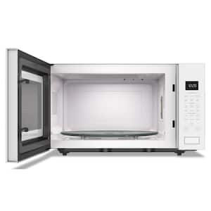 25 in. 2.2 cu. ft. Sensor Cooking Microwave in White