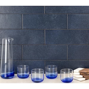 Piston Camp Blue Rock 4 in. x 12 in. Matte Ceramic Subway Wall Tile (34-piece 10.97 sq. ft. / box)