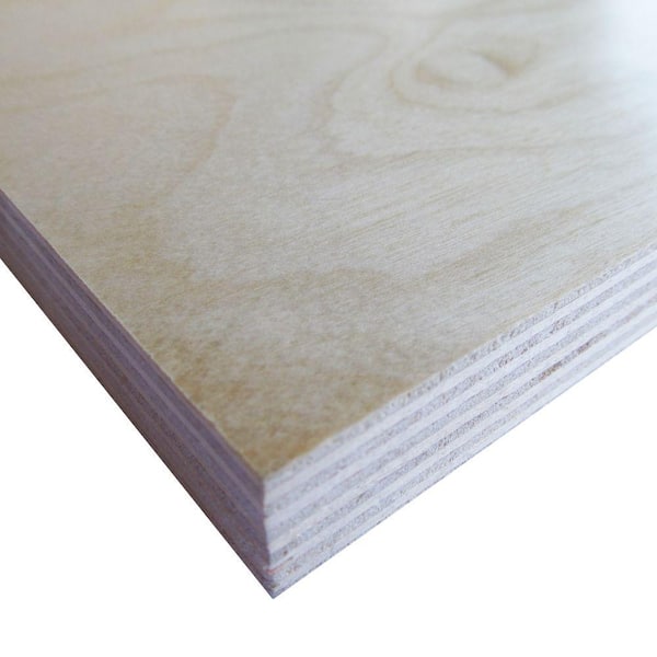 Swaner Hardwood 3/4 in. x 4 ft. x 8 ft. Prefinished Birch Plywood (Actual: 0.703 in. x 48 in. x 96 in.)