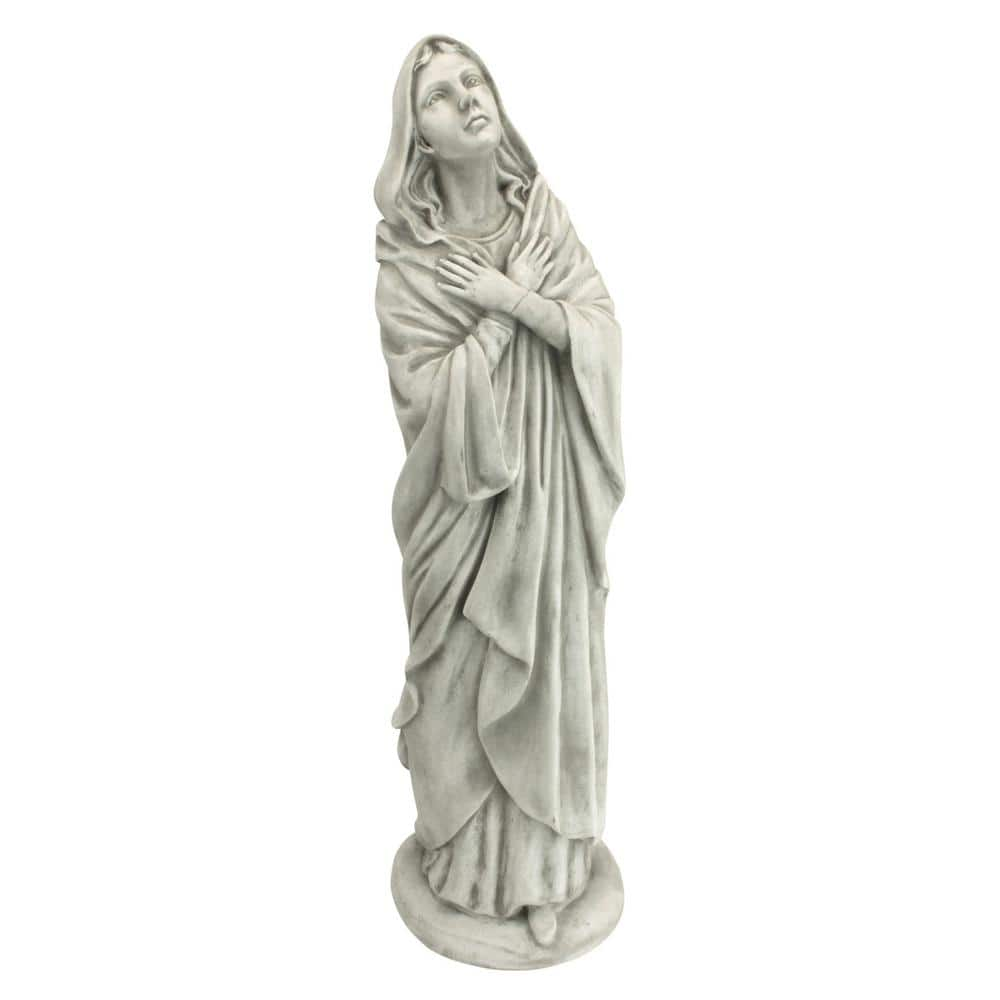 Design Toscano 20 in. H Blessed Mother of The Heavens Immaculate Conception Mary Garden Statue