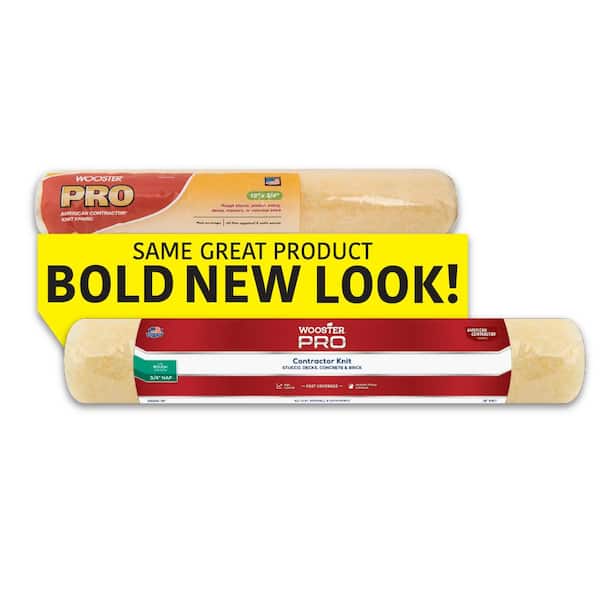 18 in. x 3/4 in. Pro American Contractor High-Density Knit Fabric Roller