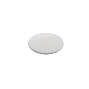 Fireclay Drain Cover for Fireclay Kitchen Sink Strainers in Matte White