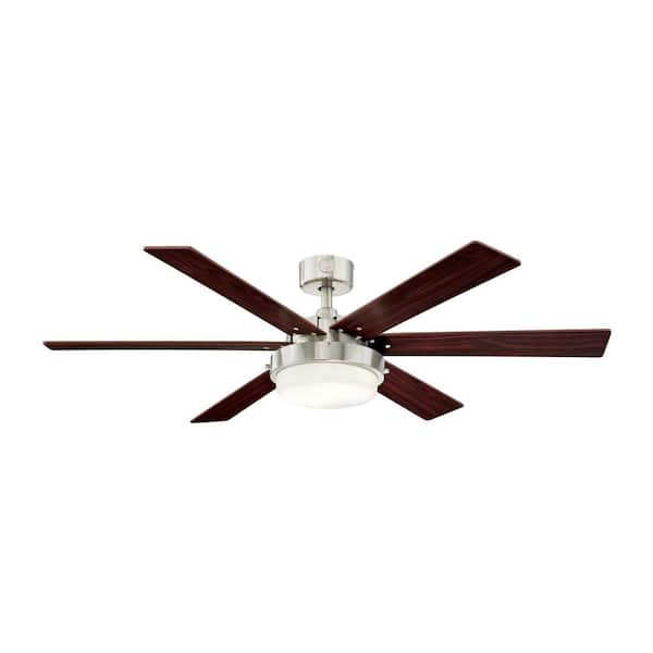 Westinghouse Alloy II 52 in. LED Brushed Nickel Ceiling Fan