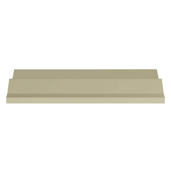 Ekena Millwork Leighton 6.75 in. D x 8.375 in. W x 96 in. L Polyurethane Crown Moulding