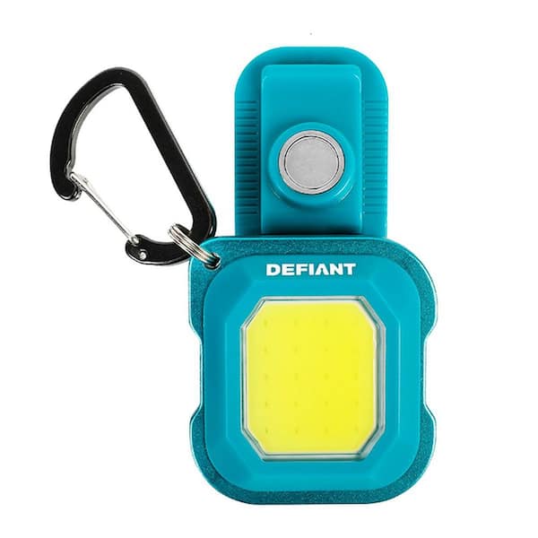 Defiant 2 pk 200 Lumen Mini Rechargeable LED Utility Light 91637