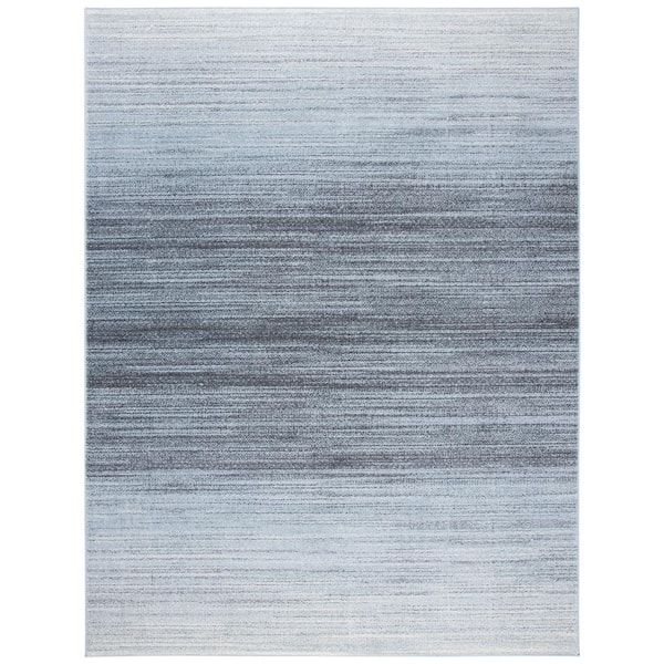 SAFAVIEH Adirondack Gray/Light Gray 9 ft. x 12 ft. Gradient Area Rug