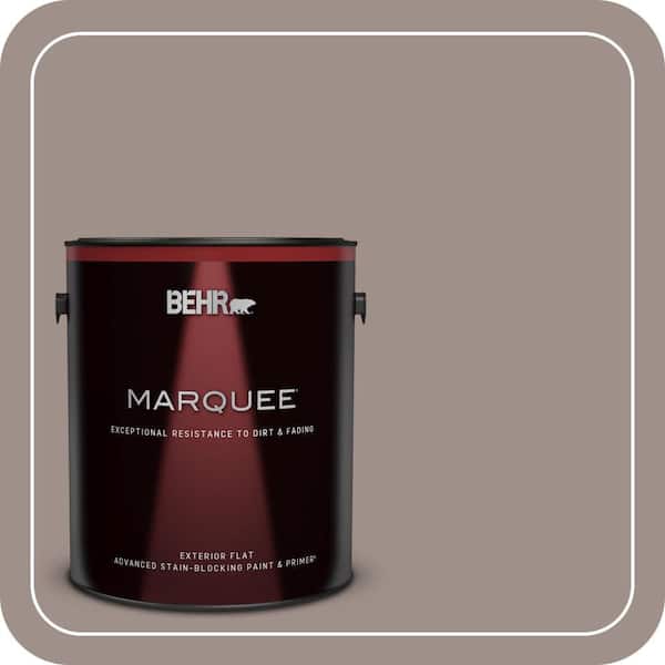 BEHR MARQUEE 1 gal. #780B-5 Cheyenne Rock Flat Exterior Paint & Primer