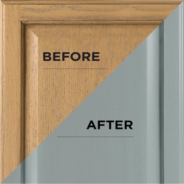 1 qt. Satin Seaside Interior Cabinet Paint Kit