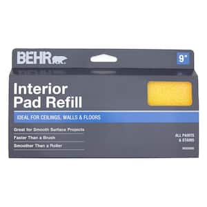 9 in. Interior Paint Pad Applicator Refill