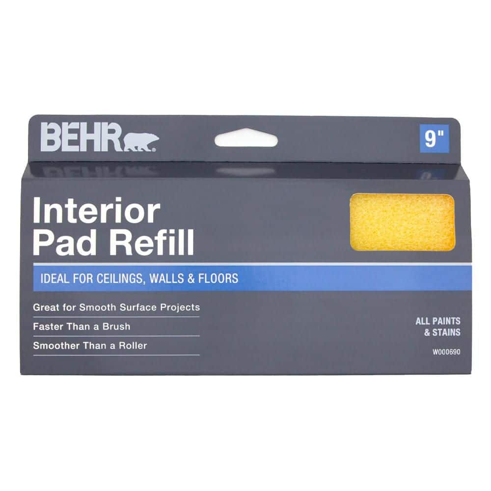 9 in. Interior Paint Pad Applicator Refill