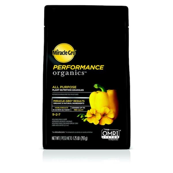 Miracle-Gro 1.75 lbs. Miracle Gro Performance Organics All Purpose Plant Nutrition Granules