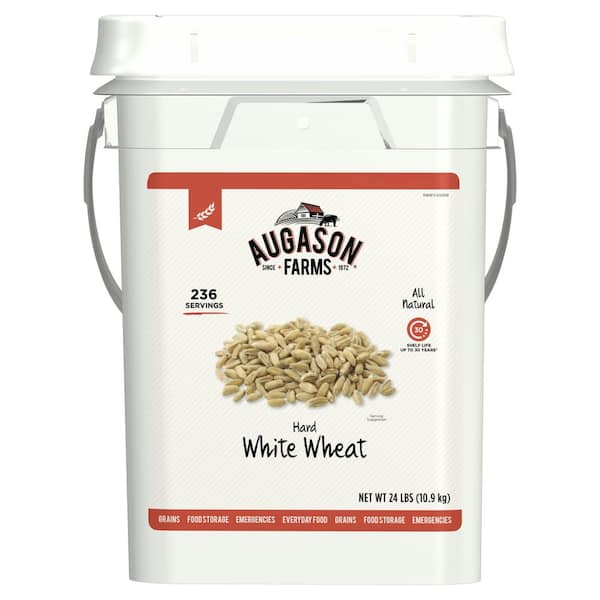 Organic Natural Hard Red Wheat - 36 lb - 5 gal bucket