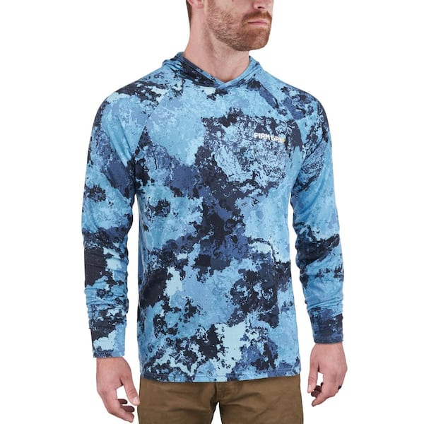 Magellan Outdoors Long Sleeve Performance UV Fishing Shirt Classic Fit  Small 