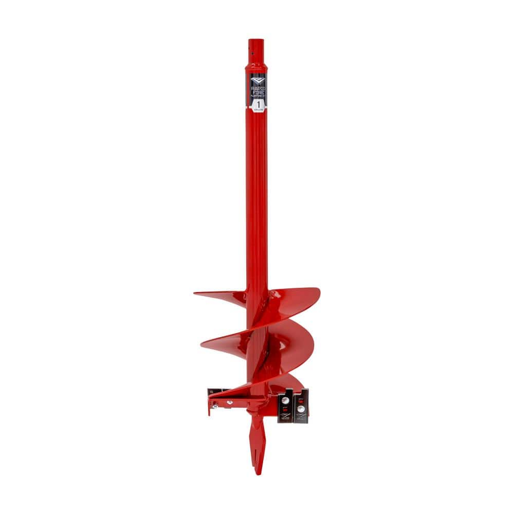 Earthquake Rapid Fire 8 in. to 10 in. 1 Gal. Planting Earth Auger Bit, Twin Tapered Flights, 42541