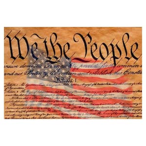 "The Preamble" Floater Frame Country Photography Wall Art 32 in. x 47 in.