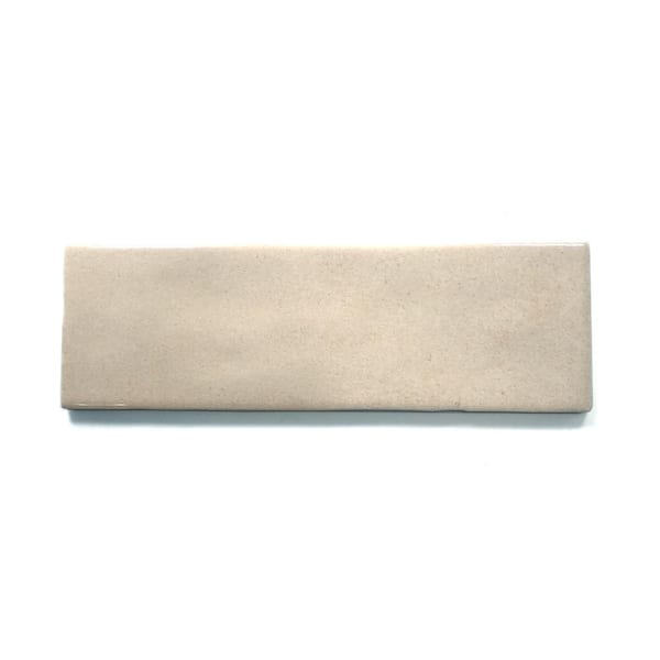 EMSER TILE Passion Crema 3 in. x 8 in. Glossy Porcelain Wall Tile (3.92 sq. ft./Case)