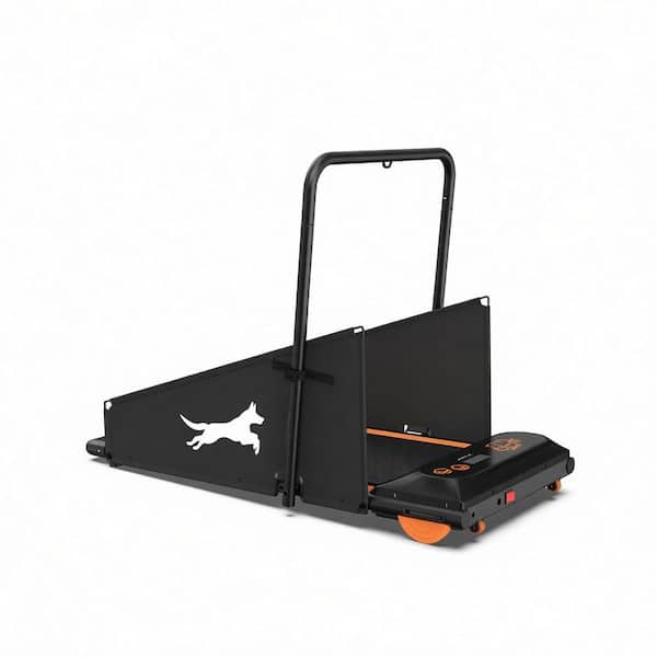 Dog Pacer Treadmill for Small and Medium Dogs with Low Noise Motor, LED Display and Space-Saving Design