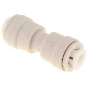 1/4 in. O.D. Push Fit Plastic Union Connector