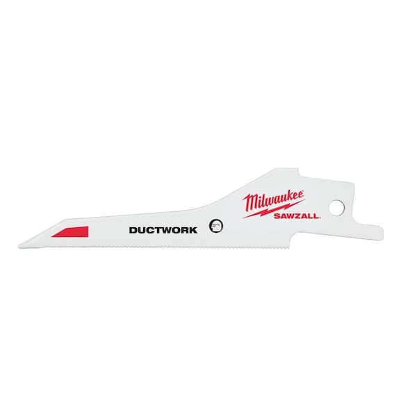 Milwaukee 2 in. Ductwork Sawzall Blade (5-Pack)